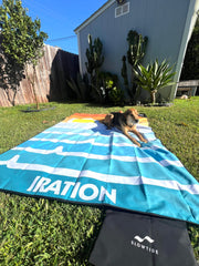 IRATION x Slowtide Patina Swell Quick-Dry Picnic Blanket