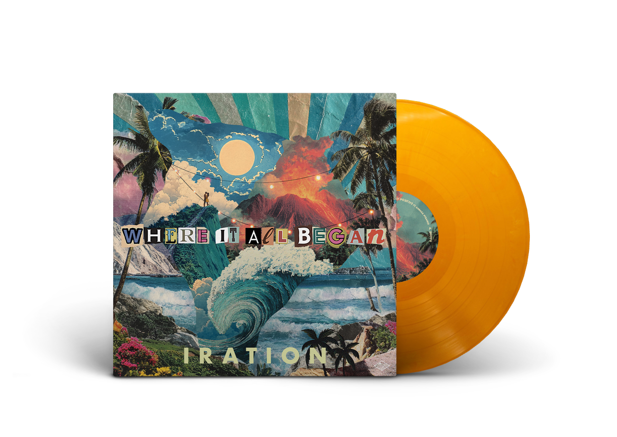 Where It all Began Vinyl - Lava Orange Translucent – Iration