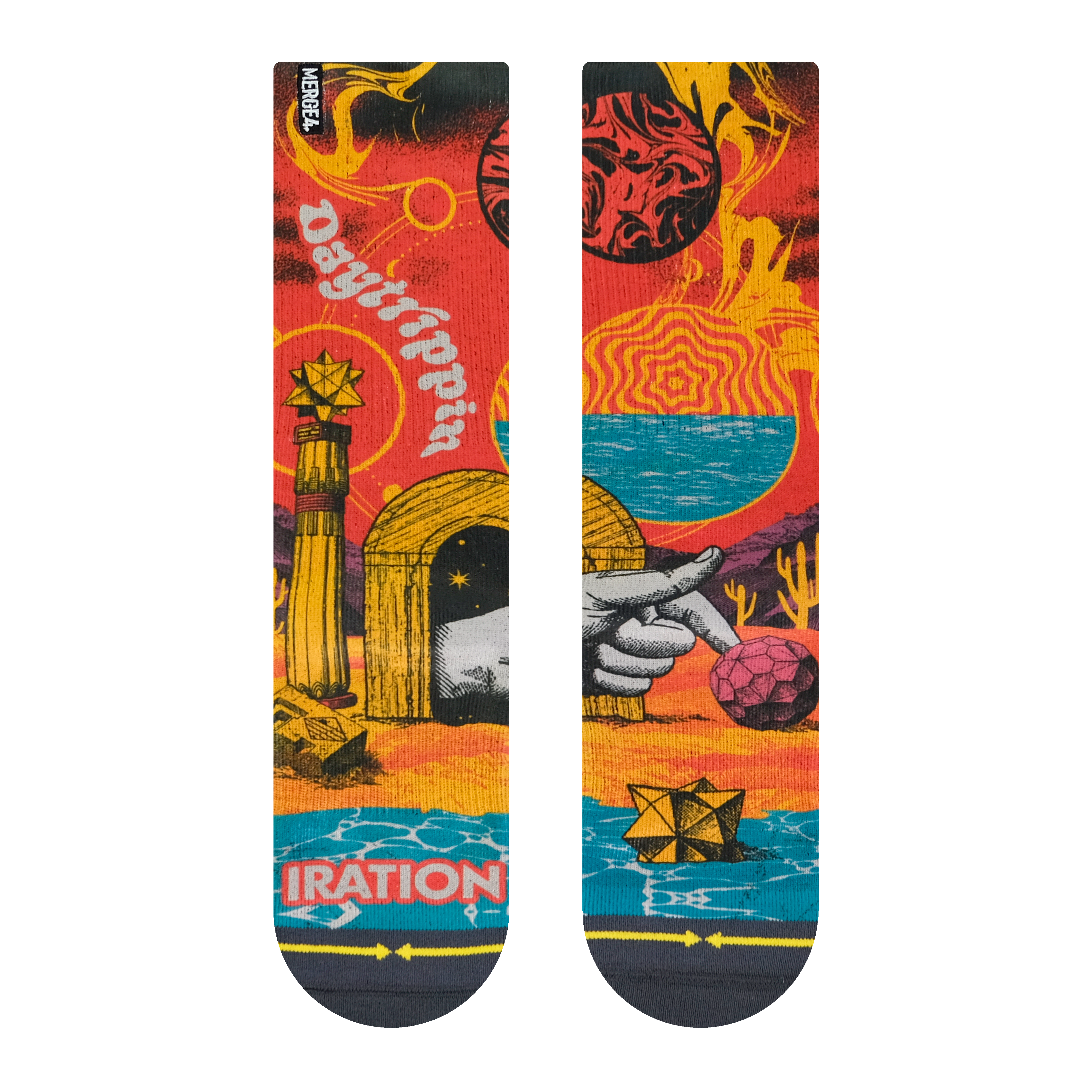 Iration x Merge Socks - Daytrippin