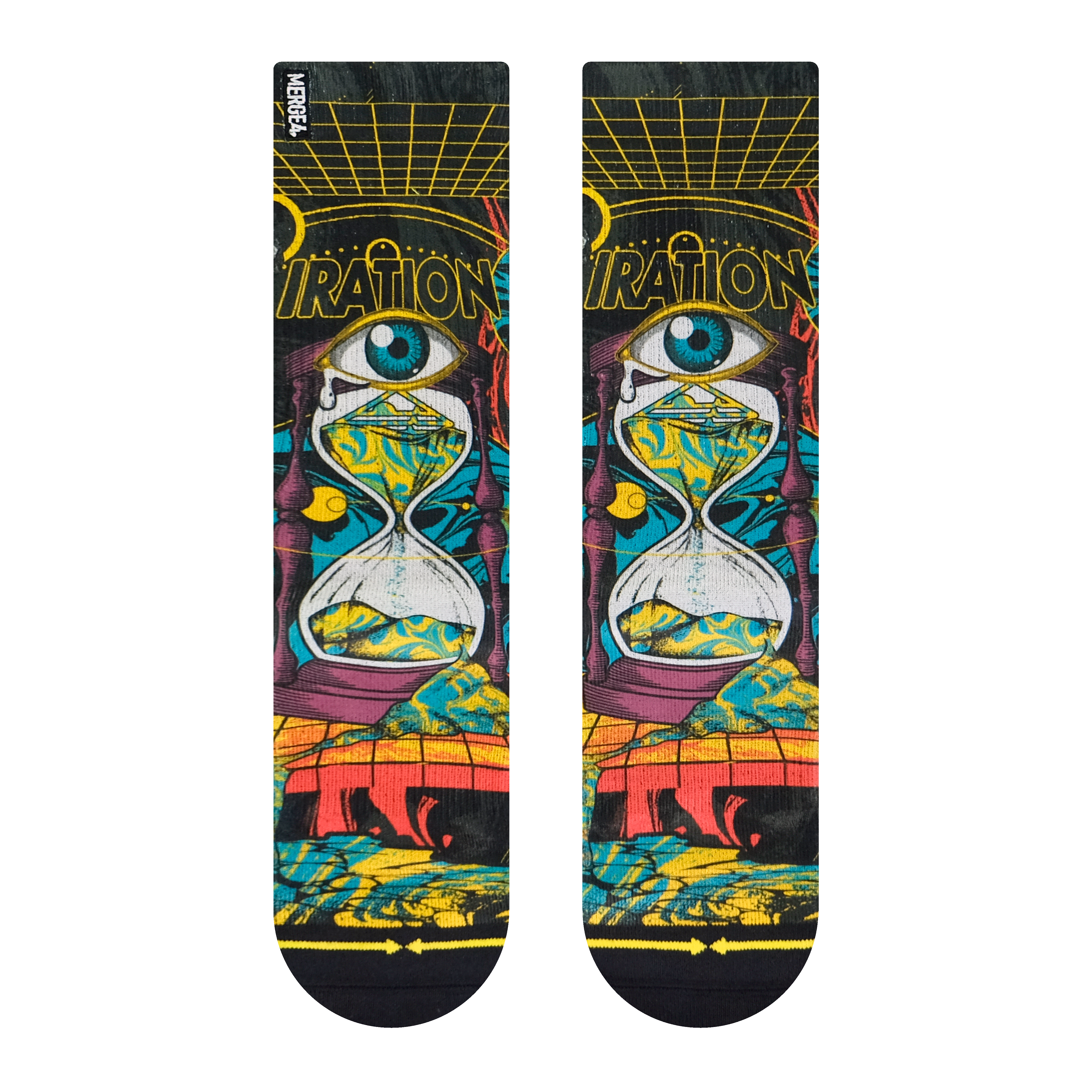 Iration x Merge Socks - Hour Glass