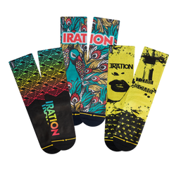 Iration x Merge Socks - 3 Sock Bundle