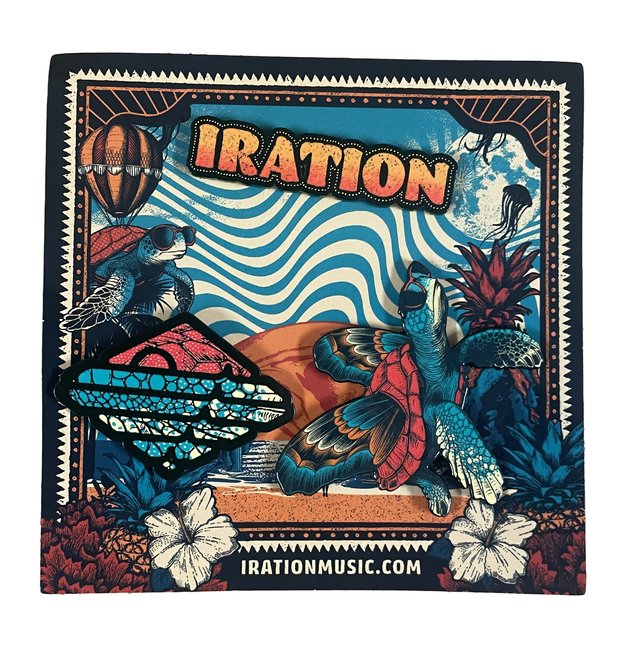 Daytrippin In Paradise 3-Pin Pack