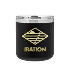 12oz Stainless Steel Thermal Tumbler - (Black)
