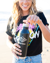 26 oz Insulated Wide Mouth Stainless Steel Bottle