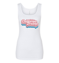Women’s California Dreams Tank Top (White)