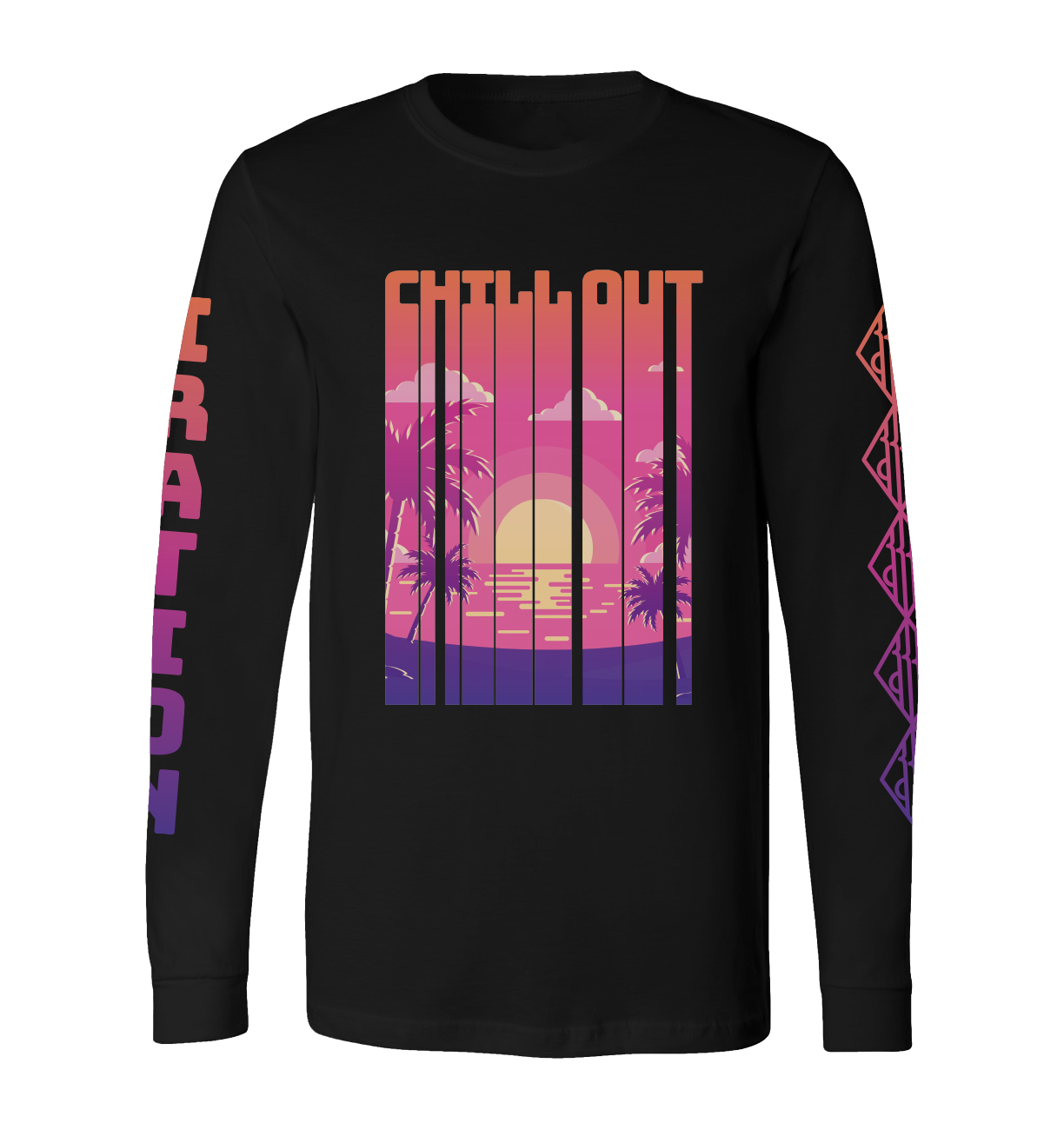 Chill Out Long Sleeve (Black)