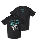 Youth/Toddler My Parents Met At A Concert Tee (Black)