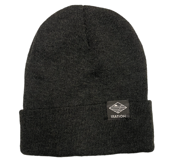 Iration Tag Beanie (Heather Charcoal)