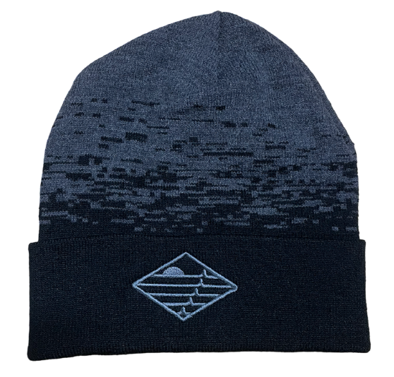 Diamond Logo Embroidered Beanie (Pixelated Print)