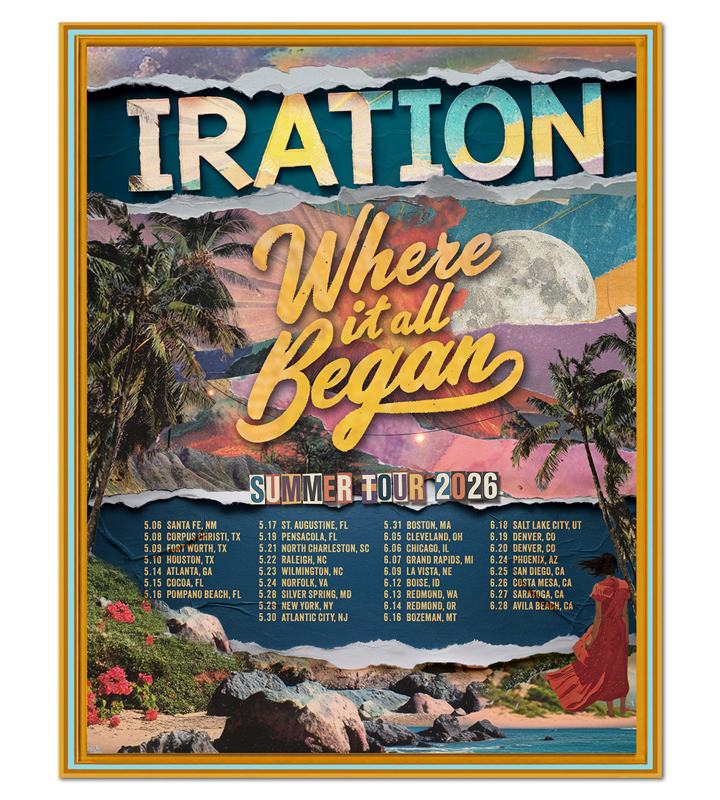 Where It All Began Tour Dates Poster