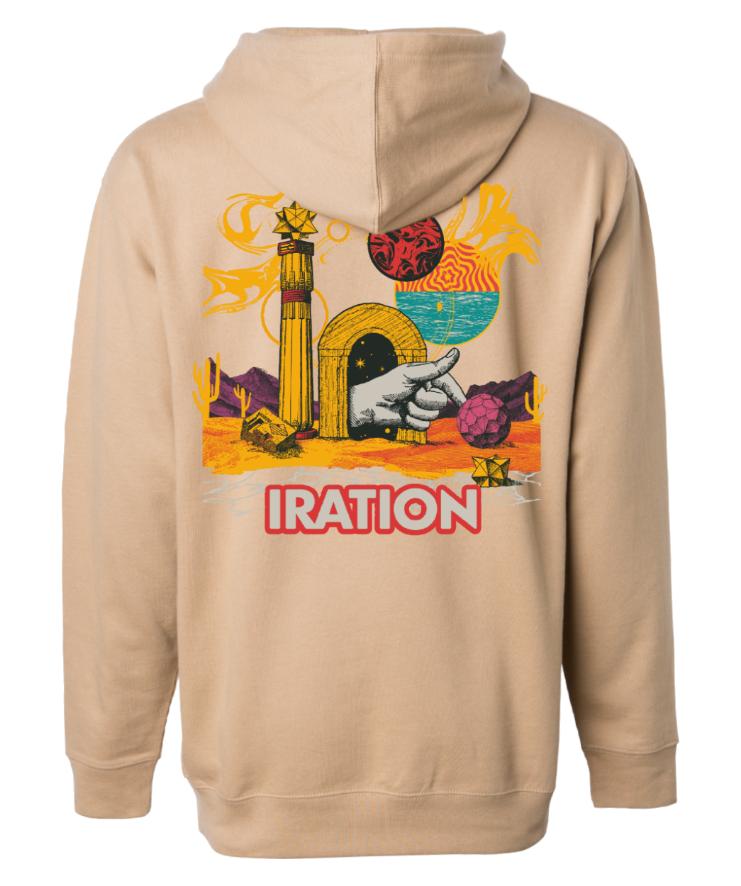 Daytrippin Pullover Hoodie (Tan)