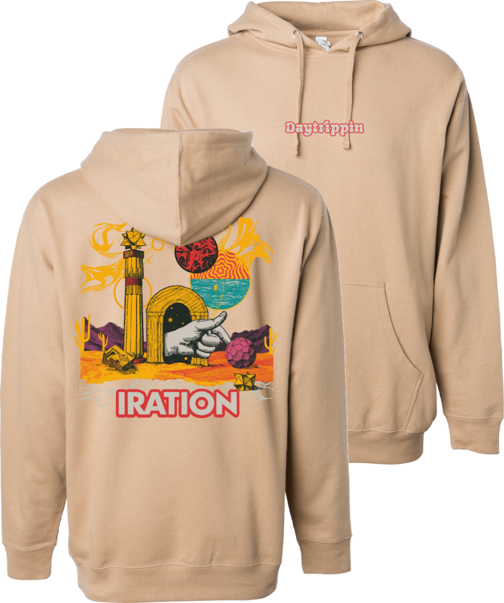 Daytrippin Pullover Hoodie (Tan)