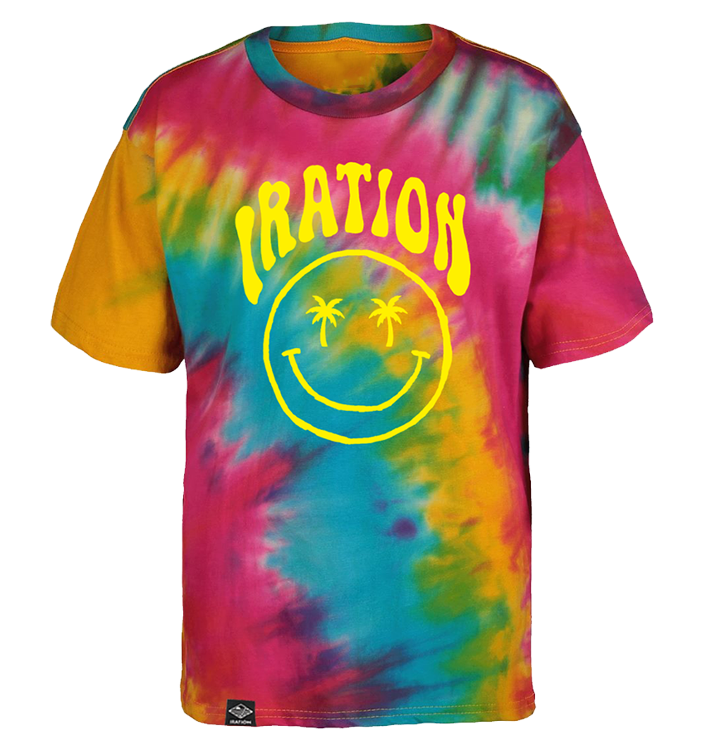 Youth Teen Spirit Tie Dye Tee (Rainbow)