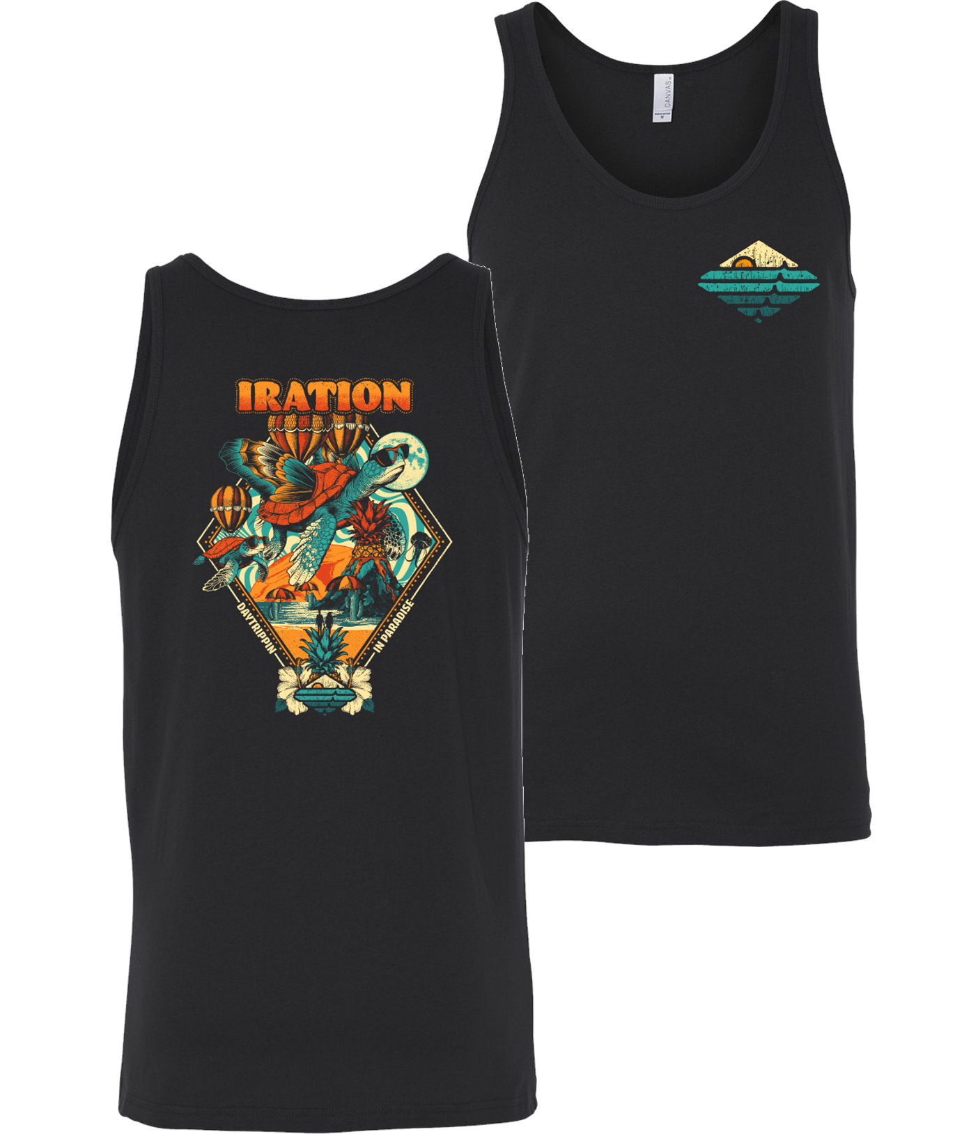 Turtle Men’s Tank (Black)