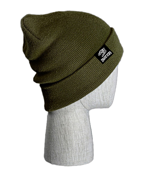 Jaguar Tag Beanie (Olive)