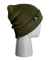 Jaguar Tag Beanie - Olive