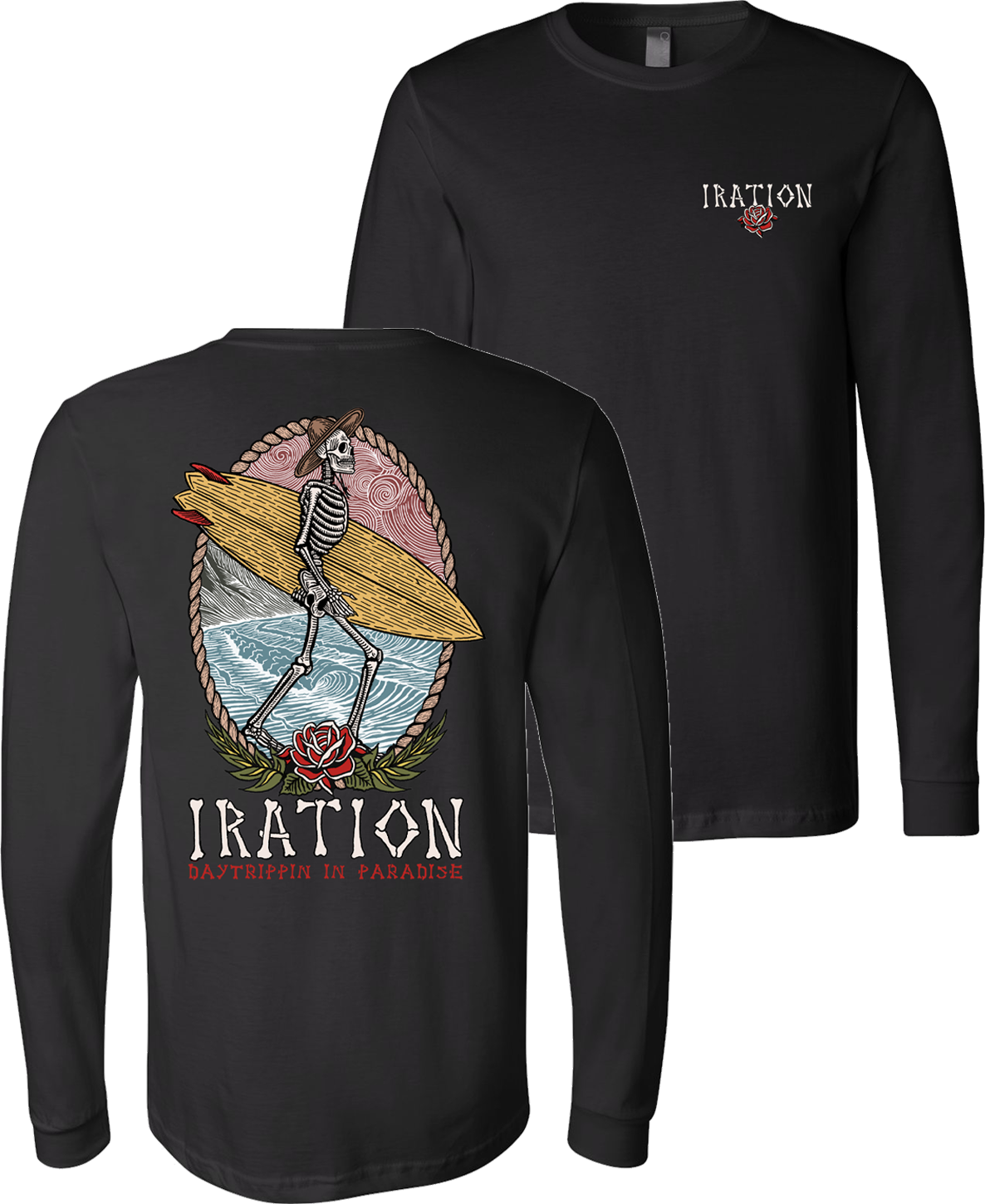 K38 Long Sleeve (Black) [ONLY SMALL & MEDIUM AVAILABLE]