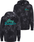Stay Irated Tie Dye Hoodie (Black Tie Dye)