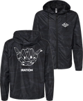 Broken Boards Shaka Windbreaker (Black Camo)