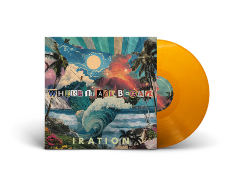 Where It all Began Vinyl - Lava Orange Translucent – Iration