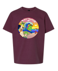 Youth Turtle Tee (Maroon)