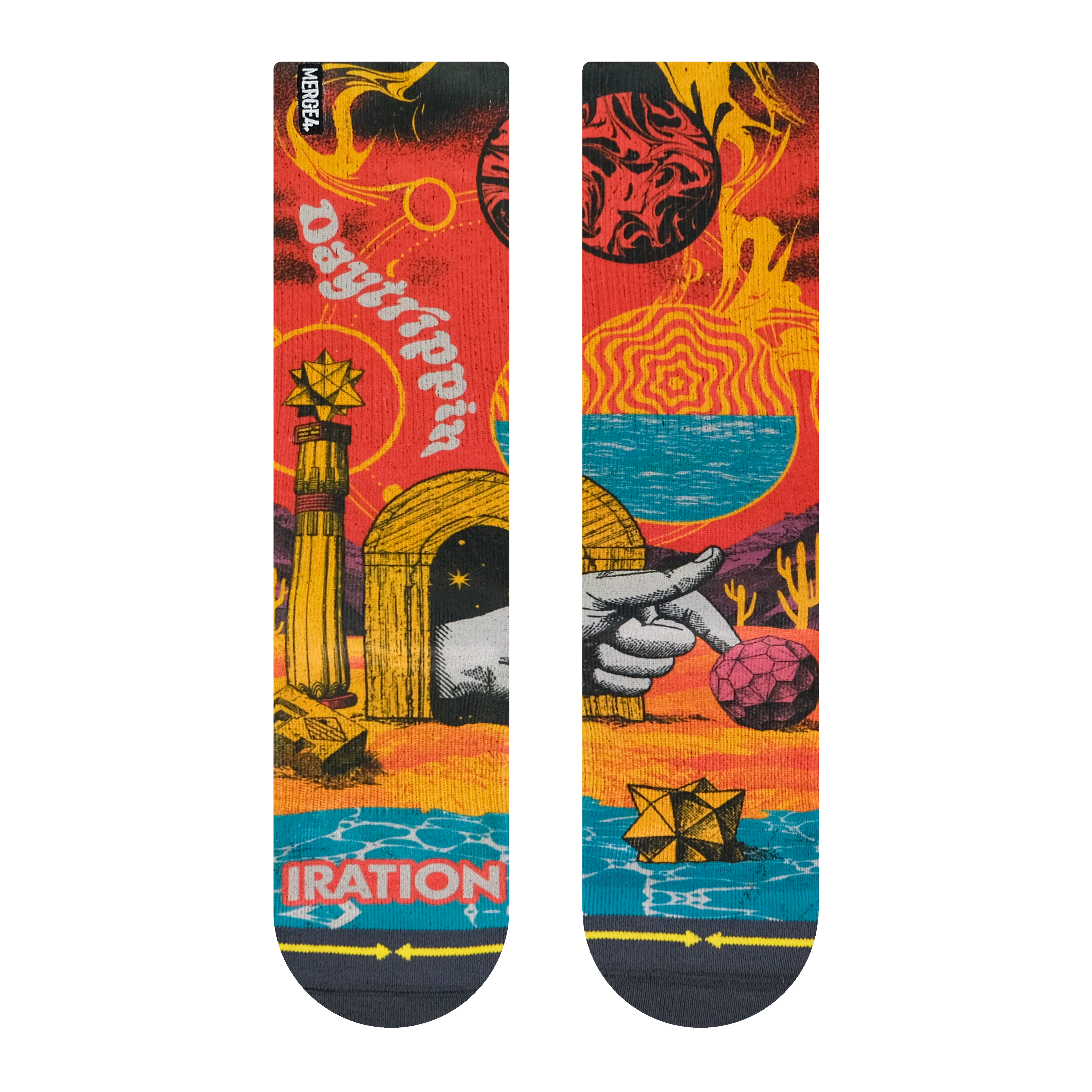 Iration x Merge Socks - Daytrippin