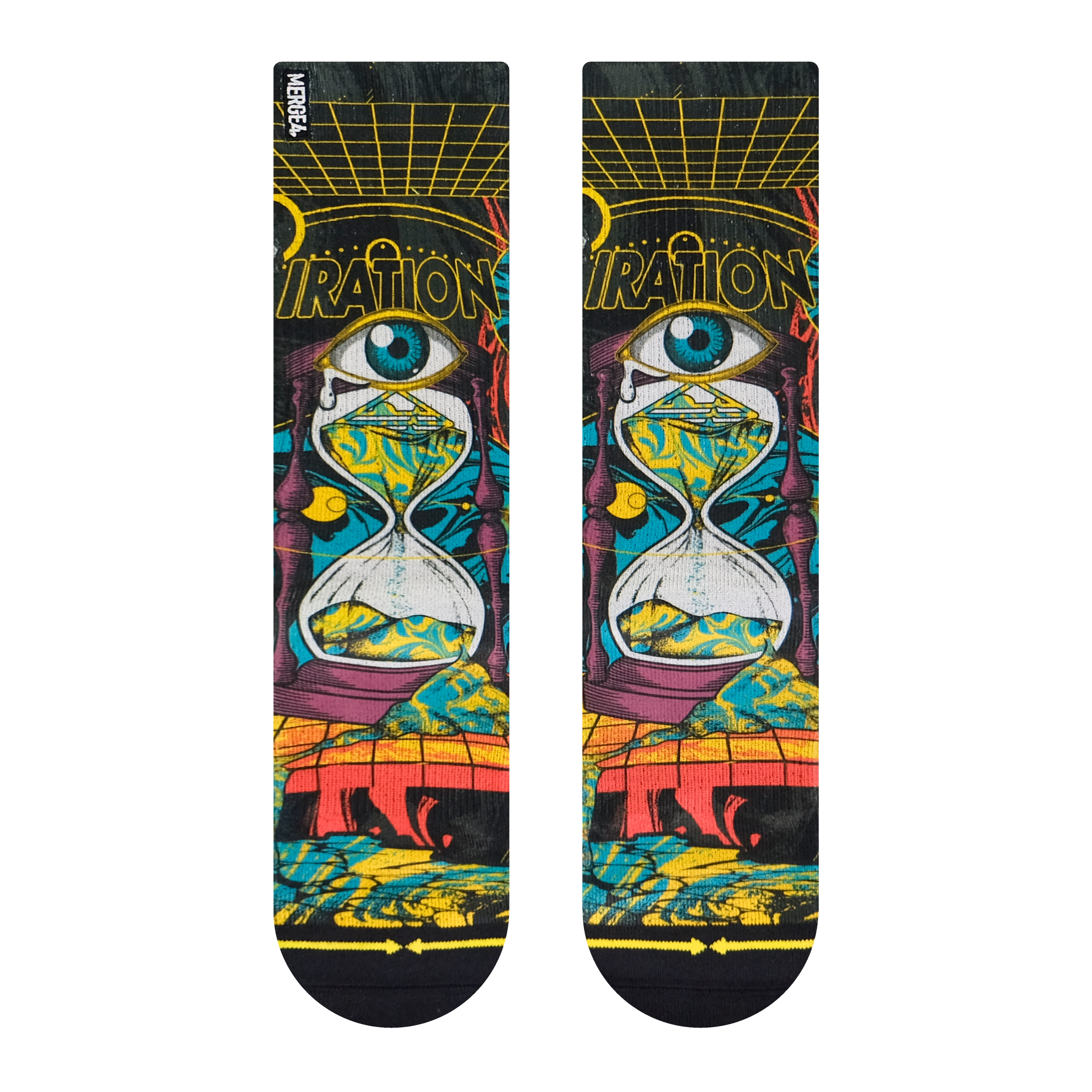 Iration x Merge Socks - Hour Glass