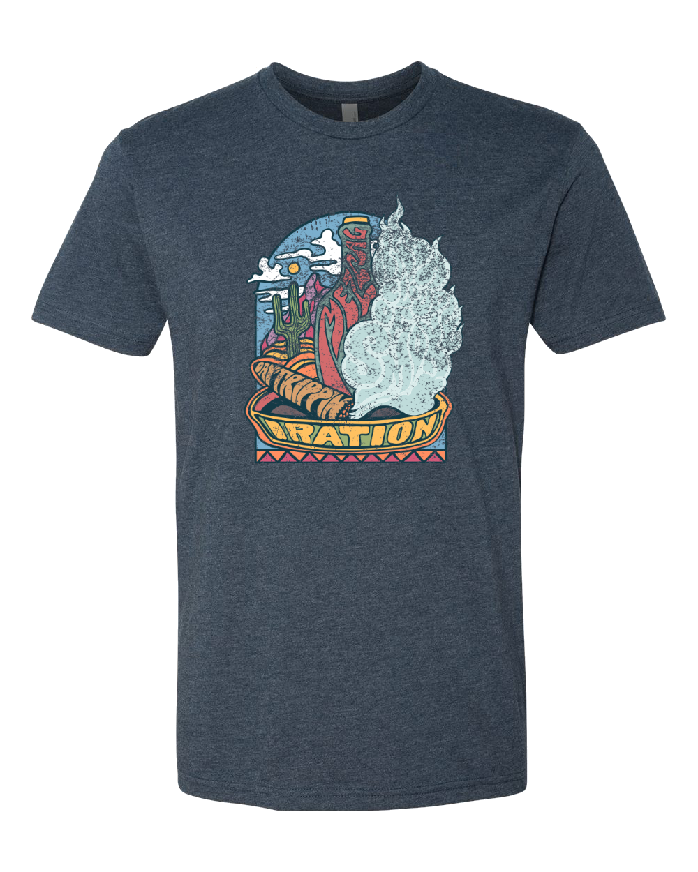 Mezcal Tee (Heather Navy)