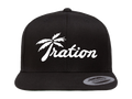 Palm Logo Embroidered Snapback (Black)