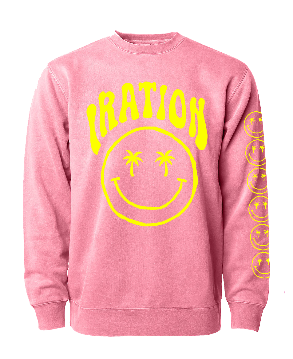 Women's Teen Spirit Crewneck (Pink) [ONLY XS & SMALL AVAILABLE]