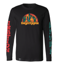 Daytrippin Long Sleeve (Black) [ONLY MEDIUM & 3XL AVAILABLE]