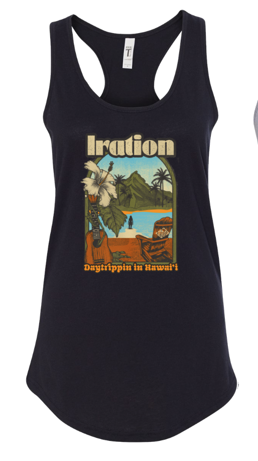 Women’s Daytrippin In Hawaii Tank (Black)