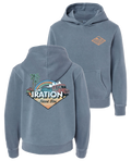 Youth Ke Iki Pullover Hoodie (Slate Blue)