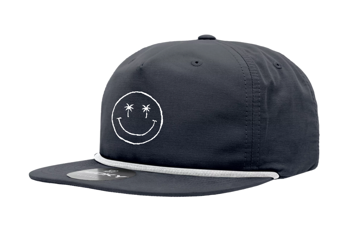 Smile Premium Lightweight Snapback (Navy) – Iration | Official Store