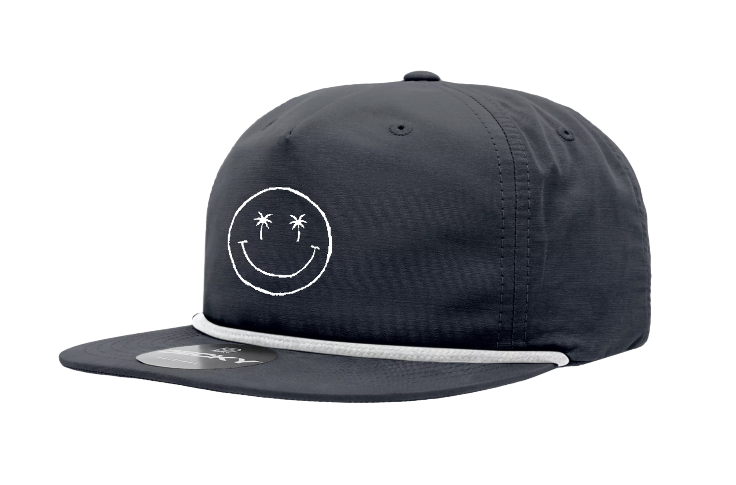 Smile Premium Lightweight Snapback (Navy)