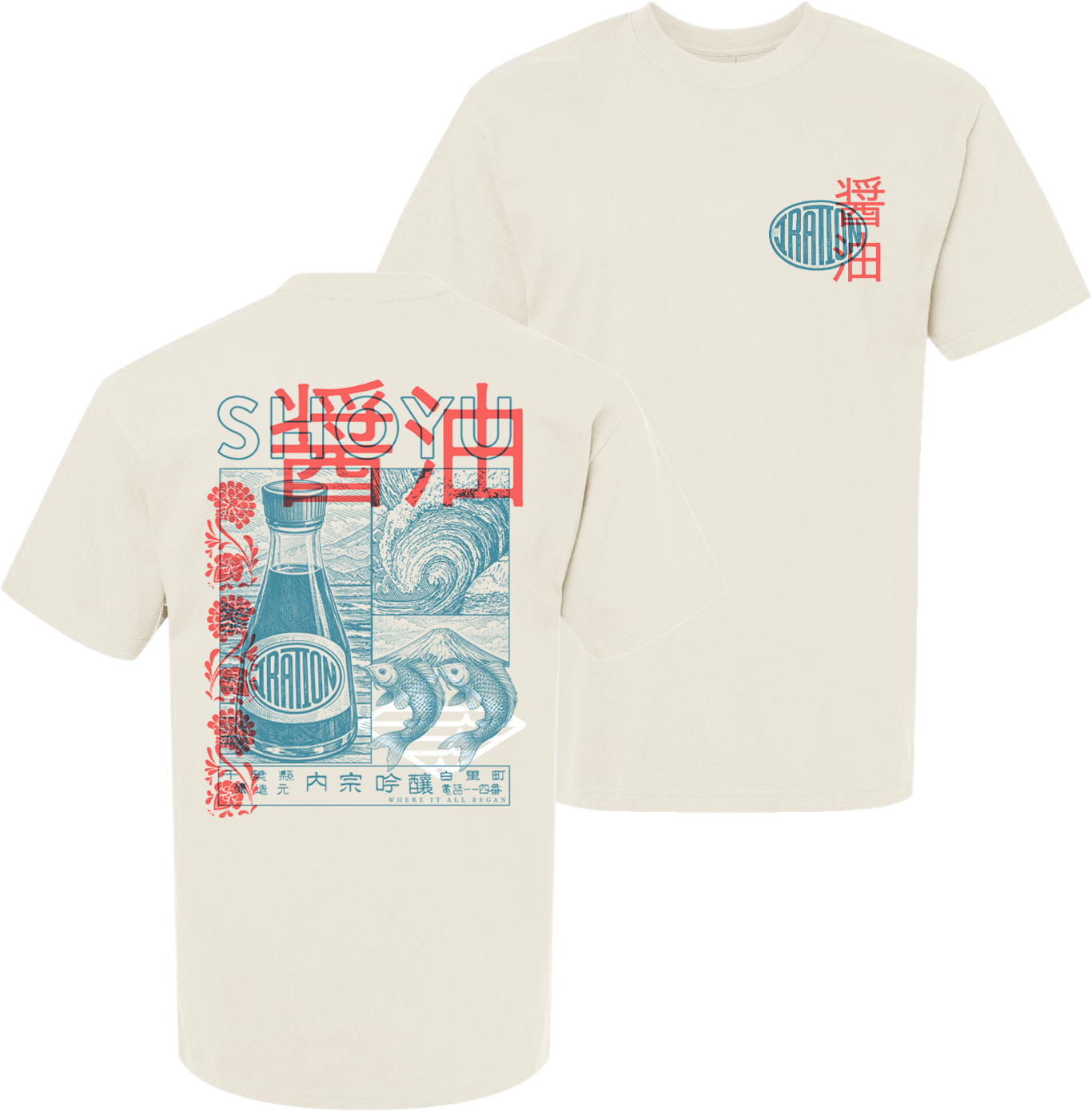 Shoyu Tee (Cream)