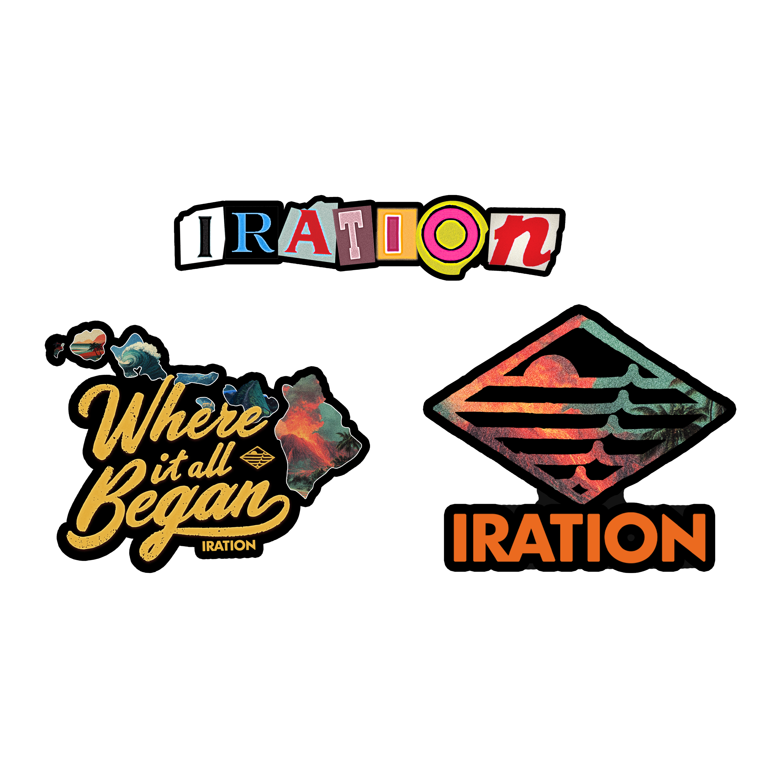 Where It All Began Stickers