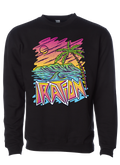 Neon Ocean Crewneck (Black)