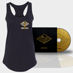 Iration 2018 | Women's Gold Logo Tank + CD Bundle