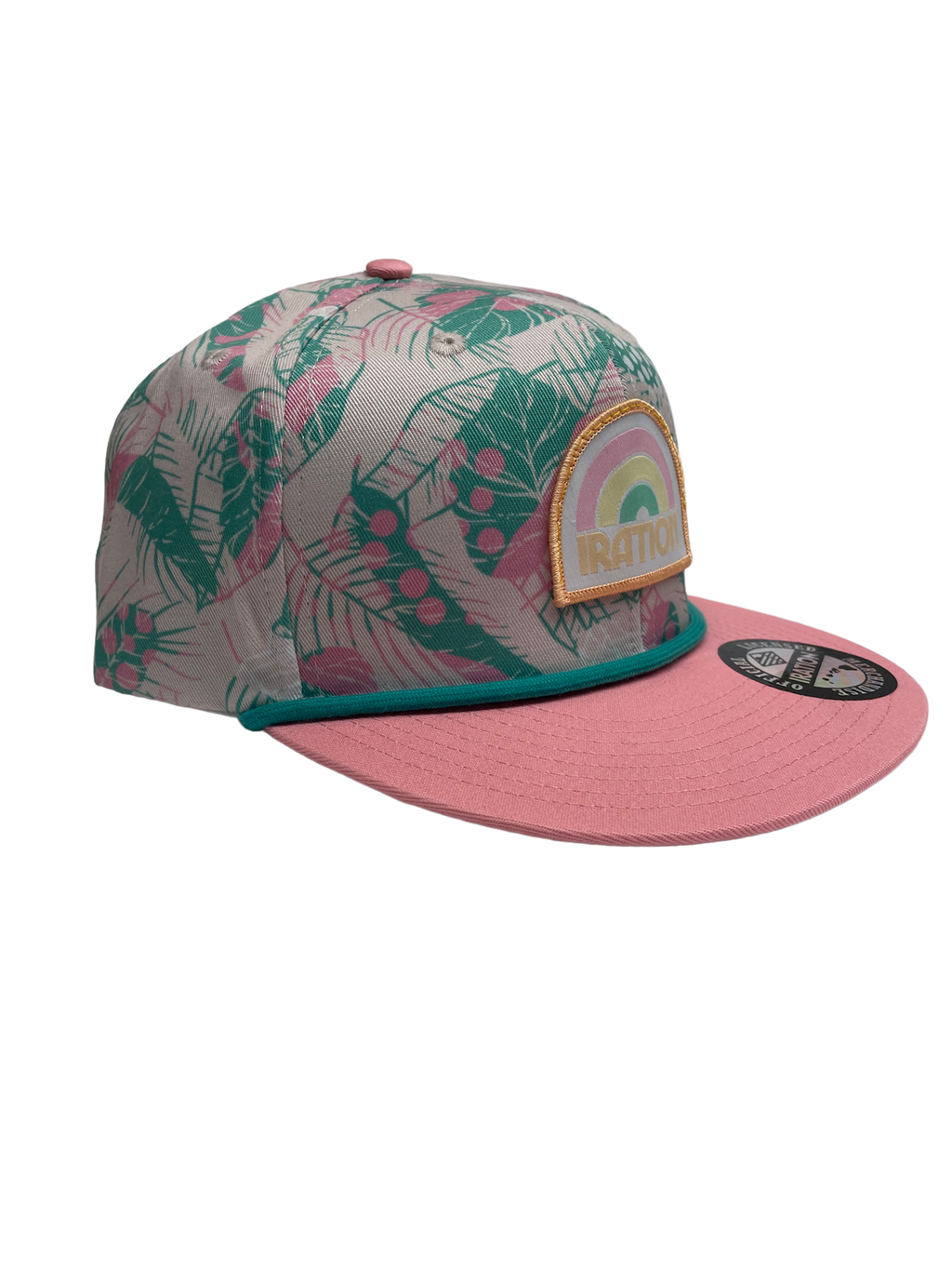 Rainbow Patch Rope Snapback