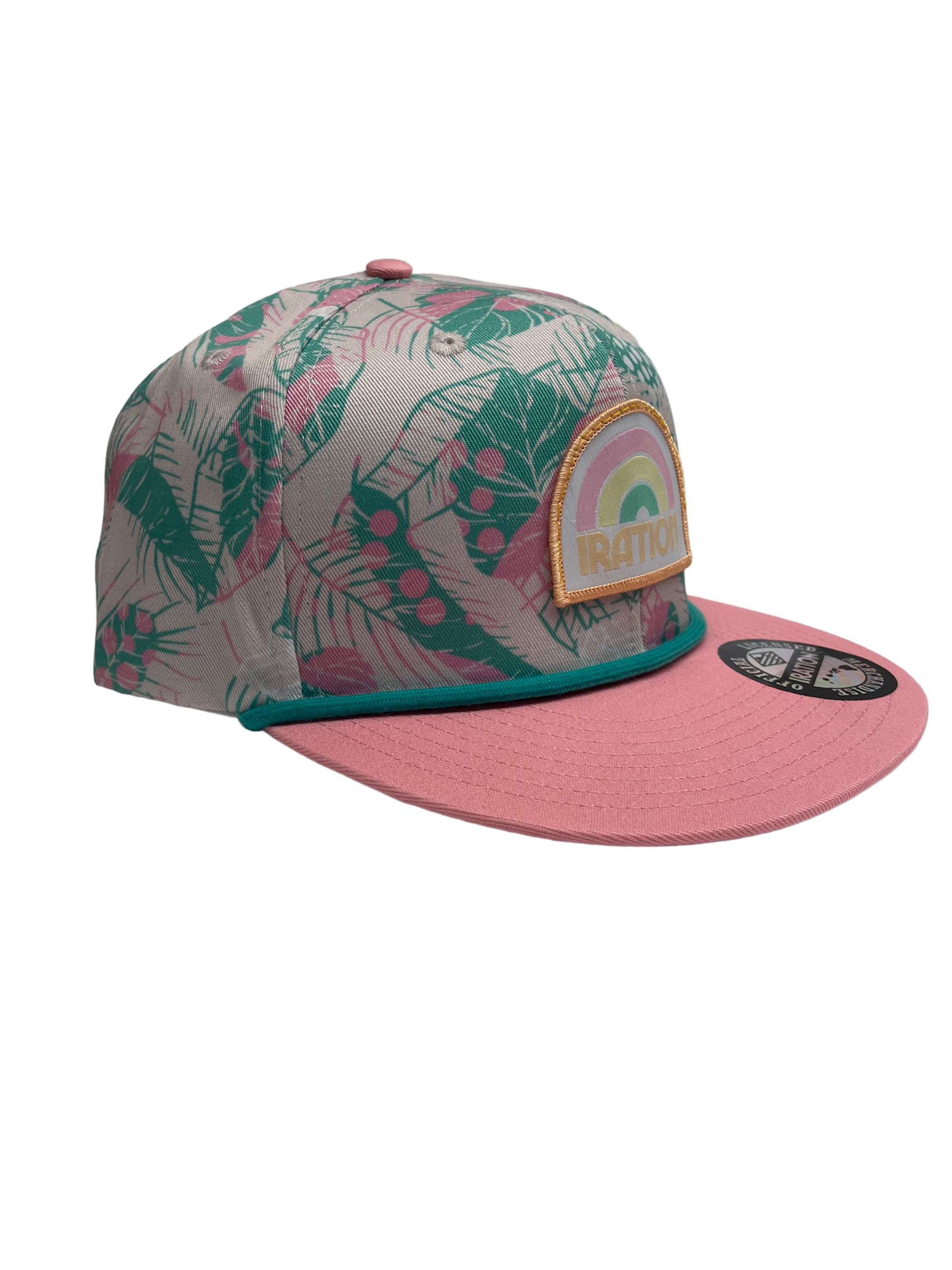 Rainbow Patch Rope Snapback