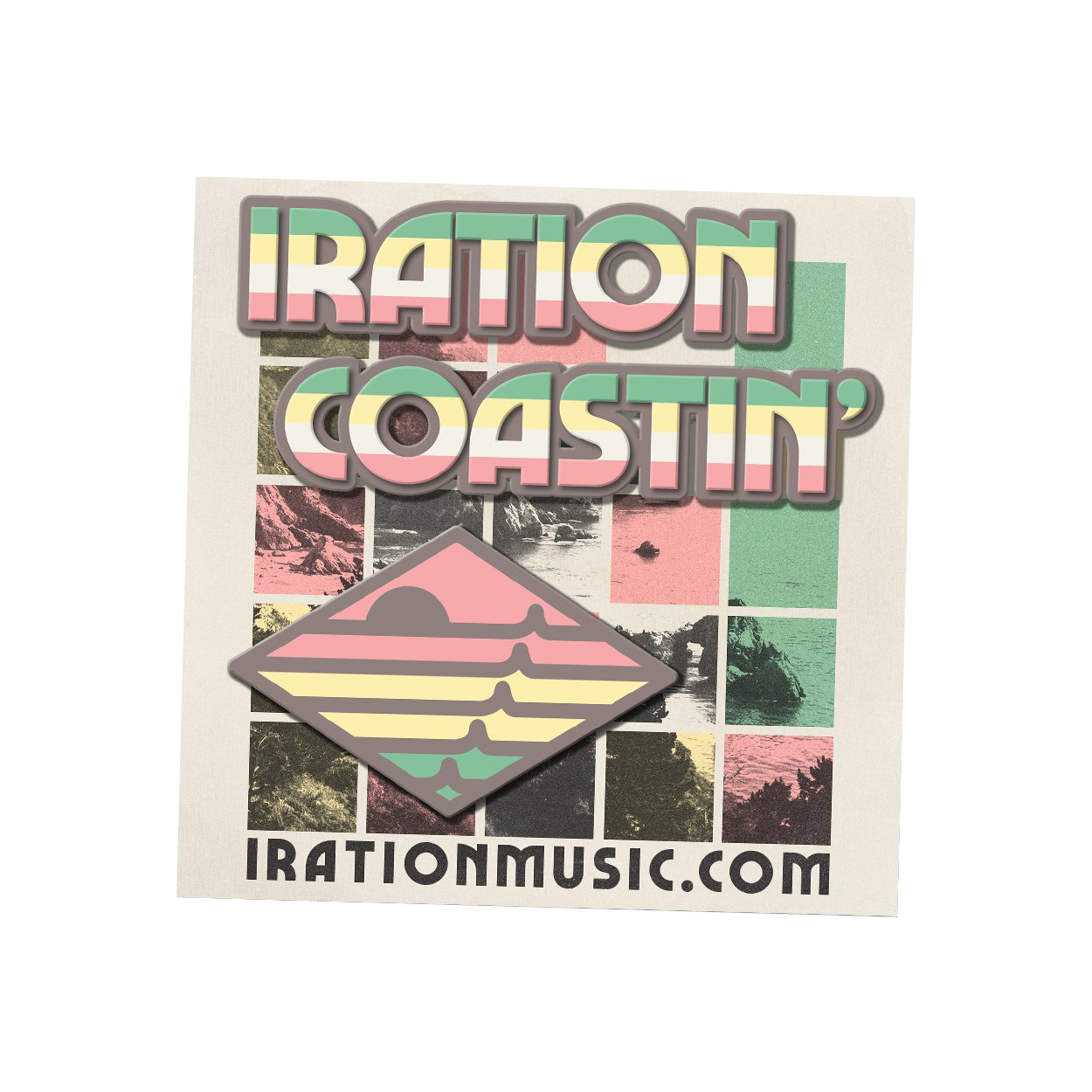 Coastin' | Enamel 3-Pin Set