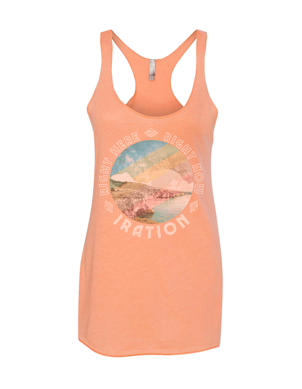 Women's Right Here Right Now Tank (Peach) [ONLY SMALL AVAILABLE]
