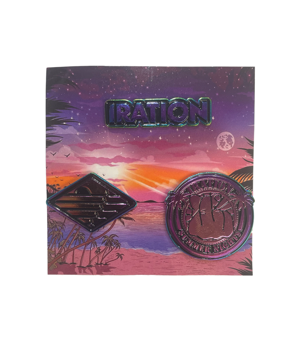 Iration Iridescent 3-Pin Pack