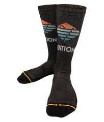 Iration x Merge Socks - Black