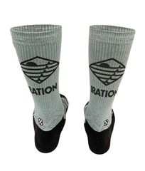 Iration x Merge Socks - Grey