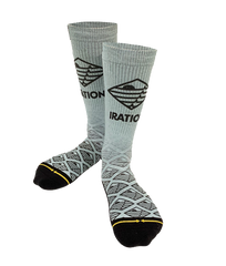 Iration x Merge Socks - Grey