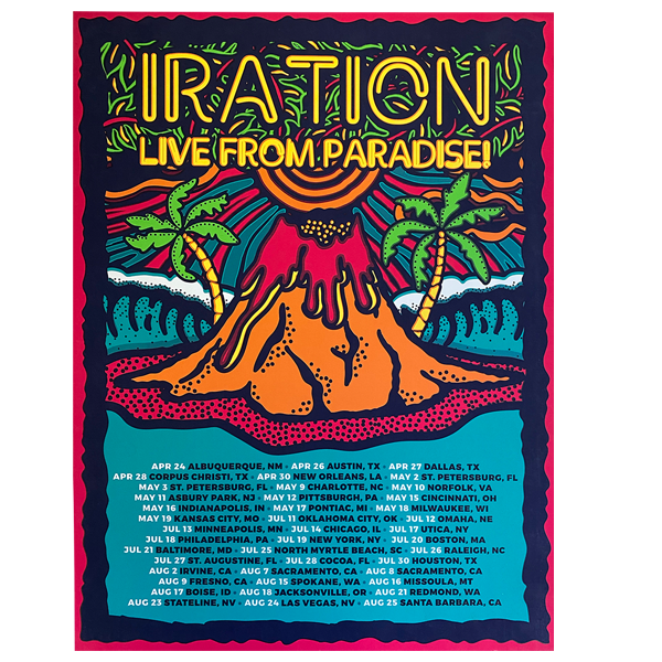Live From Paradise Tour Poster