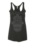 Women's Hamsa Tank (Heather Black) [ONLY XS & SMALL AVAILABLE]